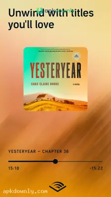 Audible screenshot
