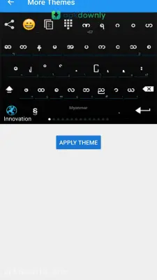 Bagan Keyboard screenshot