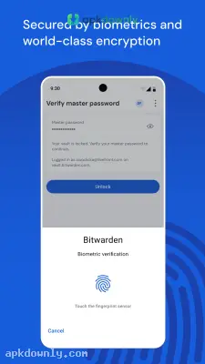 Bitwarden Password Manager screenshot