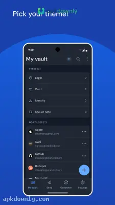 Bitwarden Password Manager screenshot
