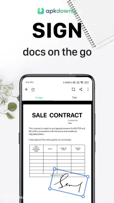 CamScanner screenshot