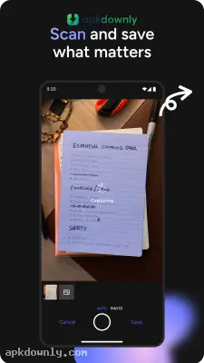 Evernote screenshot