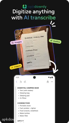 Evernote screenshot