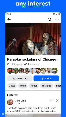 Facebook screenshot