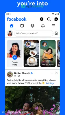 Facebook screenshot