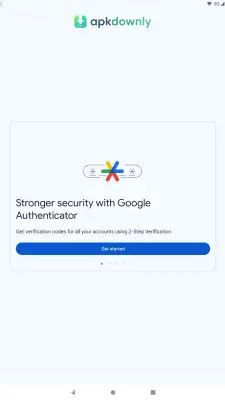 Google Authenticator screenshot