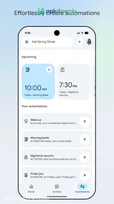 Google Home screenshot