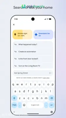 Google Home screenshot