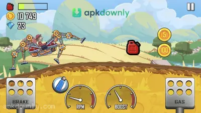 Hill Climb Racing screenshot