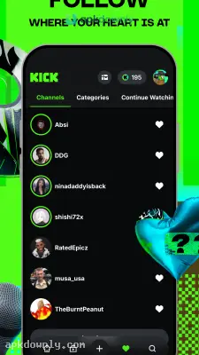 Kick screenshot