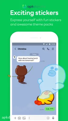 LINE screenshot