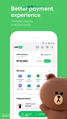 LINE screenshot