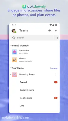 Microsoft Teams screenshot