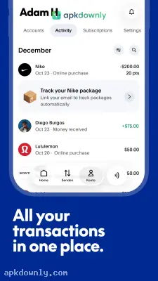 PayPal screenshot