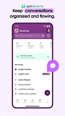 Slack screenshot