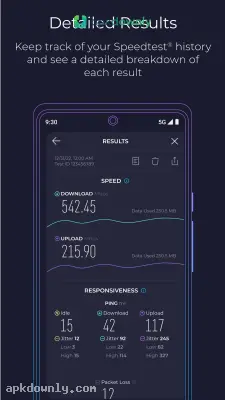 Speedtest by Ookla screenshot