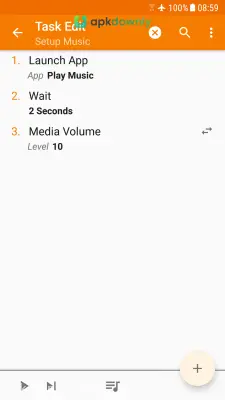 Tasker screenshot