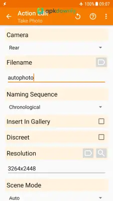 Tasker screenshot