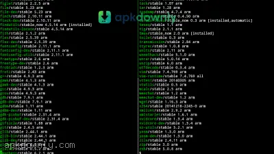 Termux screenshot