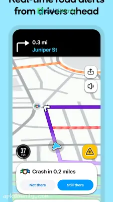 Waze Navigation & Live Traffic screenshot