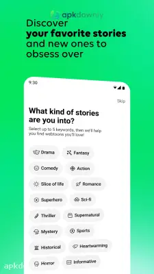 WEBTOON screenshot