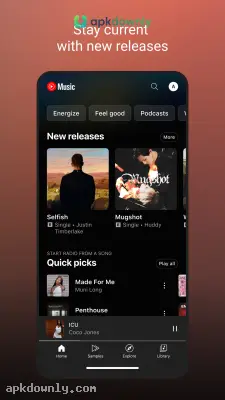 YouTube Music screenshot