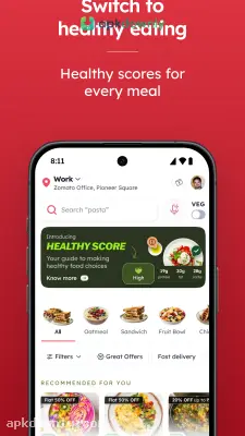 Zomato screenshot